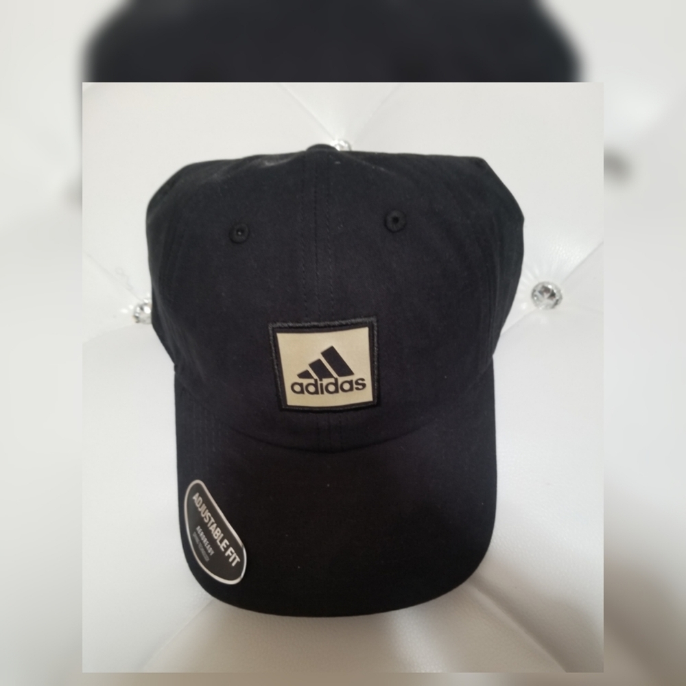 Unisex adidas black hat